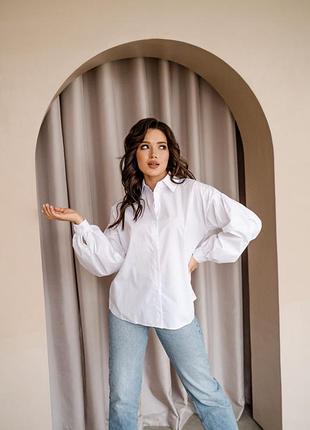 Сорочка біла ліхтар 8