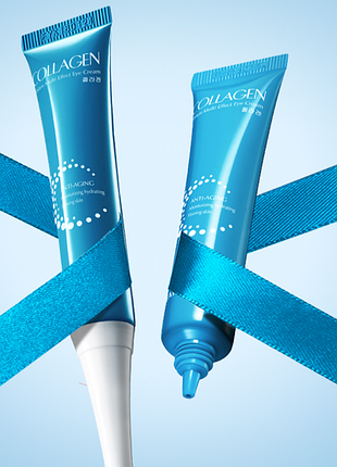 🩵корейський крем з колагеном для шкіри навколо очей 🩵