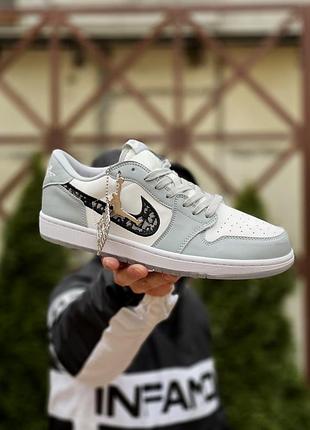 Кроссовки nike air jordan 1 retro x dior 45(29см)р.