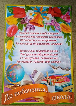 Плакат навчальний