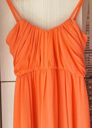 Довга сукня з розрізом розмір l