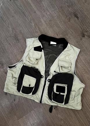 Fisherman multipocket vest рибальський жилет мультипокет