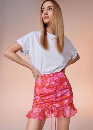 Спідниця рожева нова