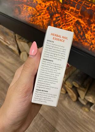 Сыворотка для ногтей meiyanqiong herbal nail essence – уход и укрепление ногтей с натуральными экстрактами2 фото