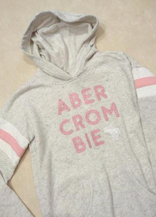 Худи/свитшот/кофта abercrombie&amp; fitch размер xs/s (подойдет на подростка 13-14 лет)2 фото