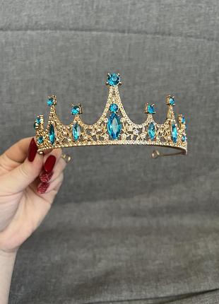 Диадема, диадема, корона, тиара, тиара, украшение, заколка, золото,серебро2 фото