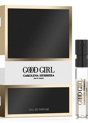 Пробник carolina herrera good girl, 1.5 мл парфумерна вода оригінал