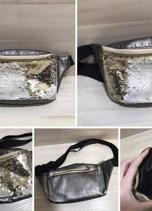 Новая женская бананка поясная сумка с эко кожи 22×10×5.с33. готовим подарочки!!!