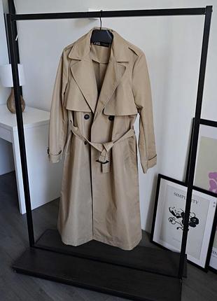 Must have! классический, супер стильный тренч, плащ zara.