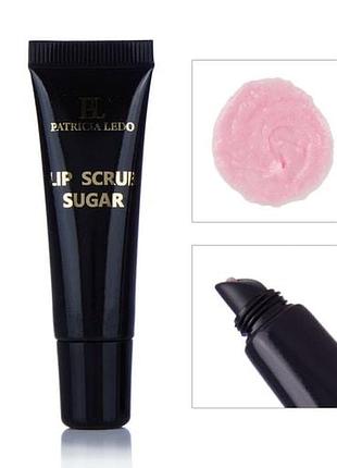 Цукровий скраб для губ patricia ledo lip scrub sugar romantic love зволожувальний зволожуючий для пілінгу