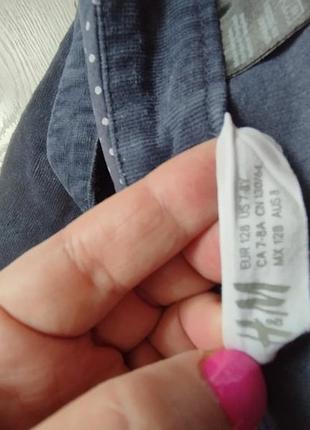 Вельветовый сарафан для девочки h&amp;m 7-8,128 7
