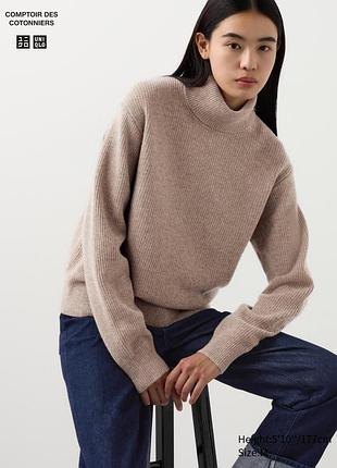 Шерстяной свитер гольф uniqlo