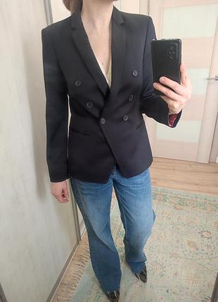 Жакет двобортний в стилі zara