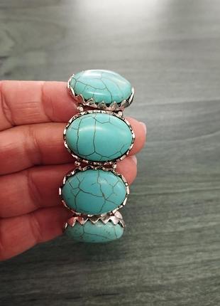 Браслет под бирюзу