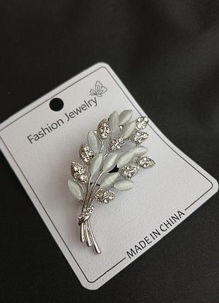 Брошь "веточка"