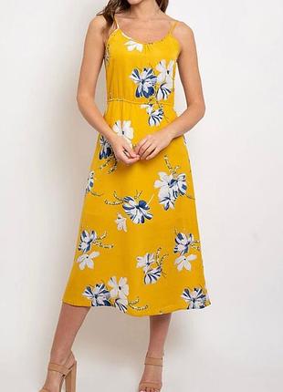 Яркий сарафан летний сарафан в цветах