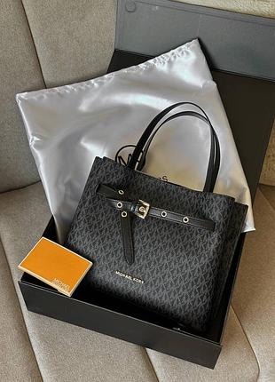 Кожаная женская классическая сумка майкл корс michael kors