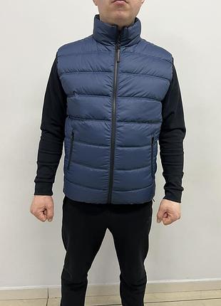Жилет мужской синий 24205