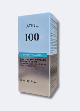 Anua - pdrn hyaluronic acid capsule 100 serum - зволожувальна сироватка з гіалуроновою кислотою - 30ml2 фото