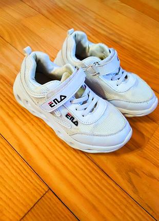 Кроссовки для девочки fila 31 размер 19.5 см