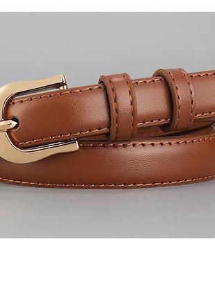 Ремень пояс классика минимализм эко кожаный олд мани новый