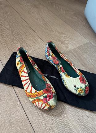 Детские туфли dolce gabbana оригинал