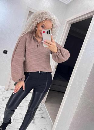 Стильная легкая блуза