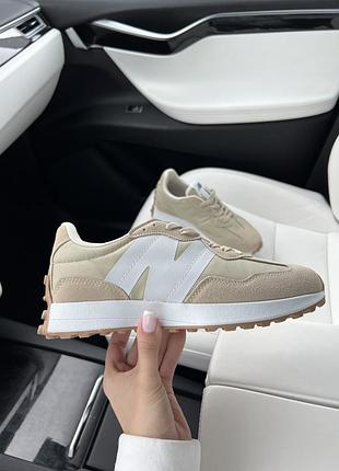New balance 327 beige new sale