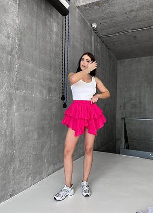 Лляна спідниця 4