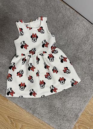 Сарафан h&amp;m minnie mouse 1,5-2 года/92 см