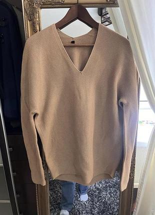 Коттоновый свитер uniqlo