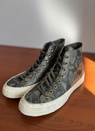 Кеди Converse Chuck Taylor All Star Sloane Glam Leather Low Top field