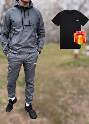 Костюм из плащевки nike весенний