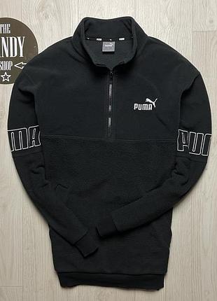 Мужская флисовая кофта puma, размер l