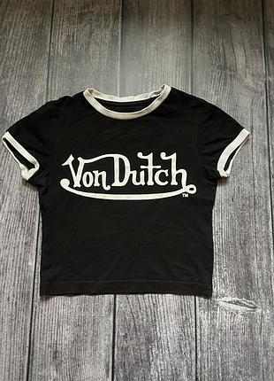 Футболка von dutch для дівчат