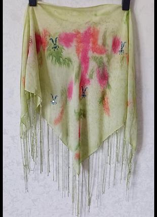 Парео- косинка з китицями.