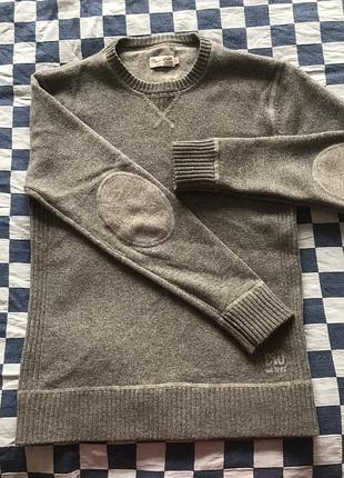 Светр east west легкий натуральна вовна 100% джемпер