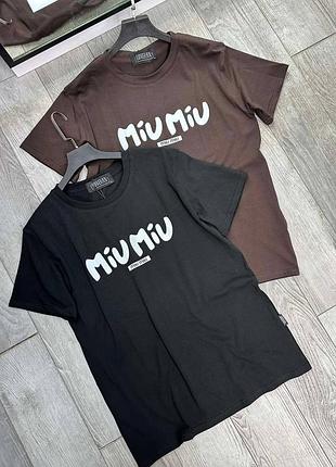 Футболка женская miu miu