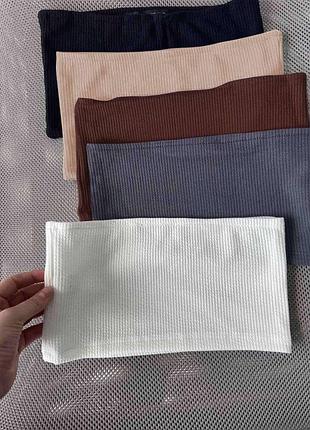🔸топ бандо розмір: 42-46 (оne size) ▪️колір: білий, чорний, шоколад, графіт, бежевий