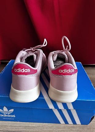 Кросівки жіночі рожеві adidas cloudfoam розмір 37 довжина устілки 23,5см літо