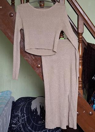 Костюм юбка - кофточка