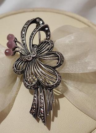 🌹брошь🌹серебряная,винтаж,германия