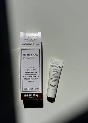 Концентрована сироватка проти зморшок sisley l'integral serum concentre anti-age міні по 2мл
