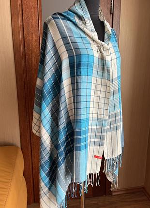 Esprit шаль клітинка віскоза