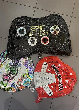 Набор шарики фольгированые birthday