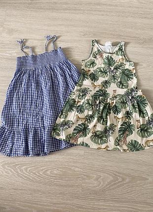 Сарафан, сукня літня, 4-6 років, 110-116, h&m