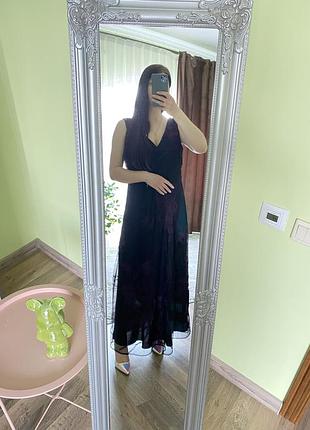 Вечернее длинное платье