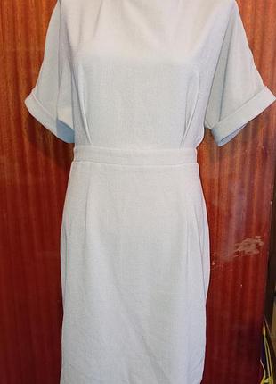 Siri офисное платье эска плотная ткань