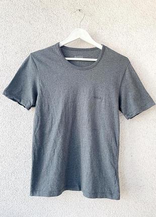 Базова бавовняна футболка boss