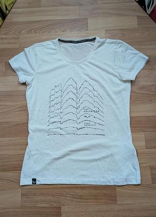 Трекінгова, спортивна футболка salewa розмір 38((s-m) нова без етикеток x mammut